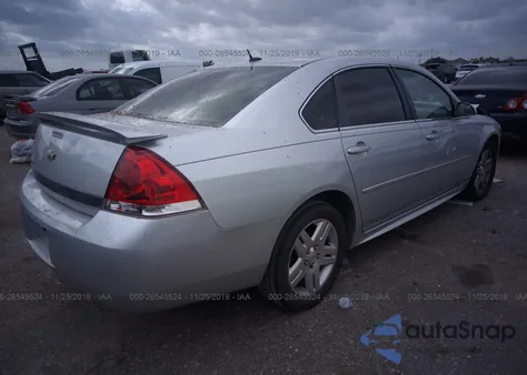 2011 Chevrolet Impala Lt from USA, damaged, VIN 2G1WG5EK5B1101368